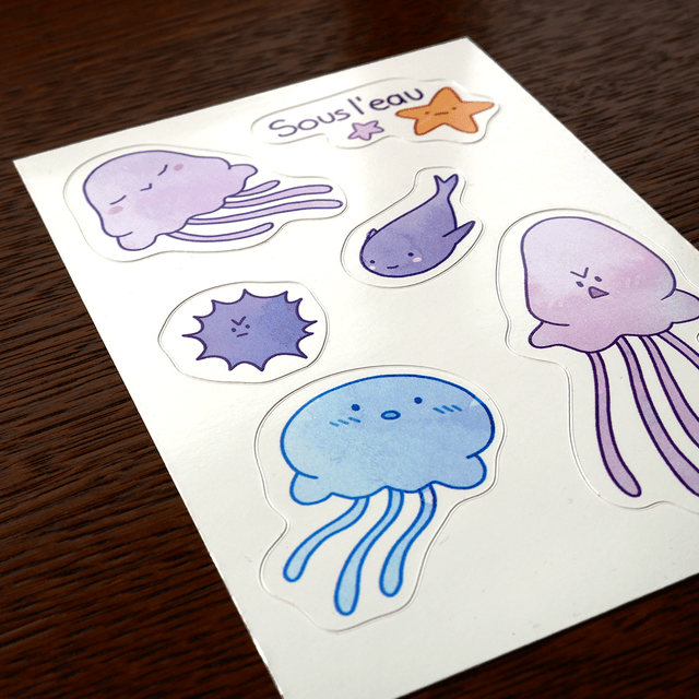 Stickers aquatique