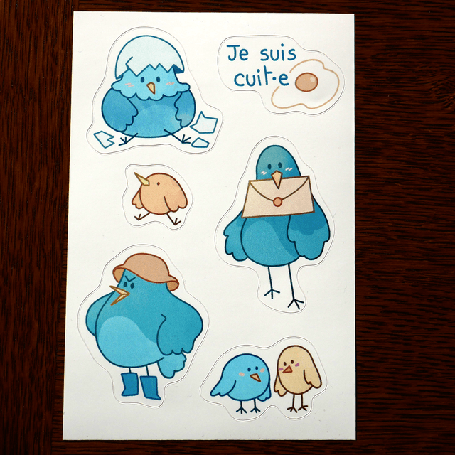 3-Lot de stickers
