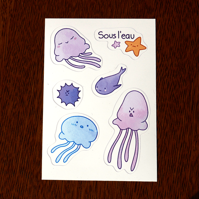 3-Lot de stickers